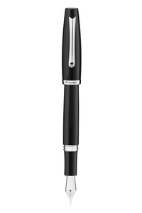 Manager Black Fountain Pen, Nib steel medium