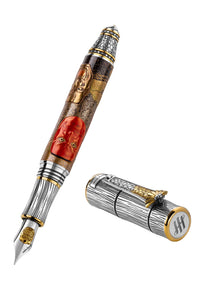 Kitcho Noh Masks Fountain Pen Medium, Demon (Ki-Men)