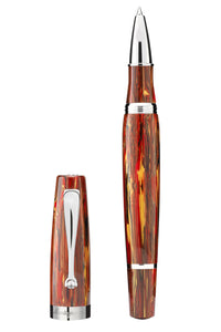 Mia Rollerball Pen, Flaming Heart, Open Edition