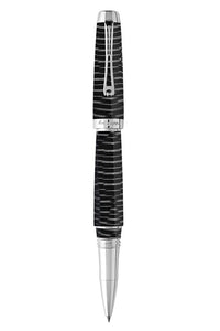 باسيوني, قلم حبر رولربول - مقلم أبيض و أسود
