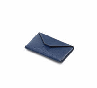 Business Card Case - Envelope Design - Blue & Grey