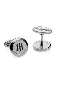 Classico "Ambigram" Cufflinks, Steel