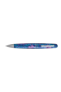 Elmo 01 Fantasy Blooms Ballpoint Pen, Blue Cross Gentian