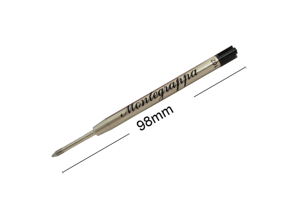 Ballpoint Refill Large Stroke Black 10 Units