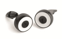 Piacere Cufflinks - Black & White