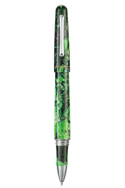 Elmo 01 Fantasy Blooms Rollerball Pen, Black Star Calla Lily