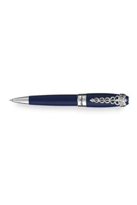 Caduceus Navy Blue Ballpoint Pen