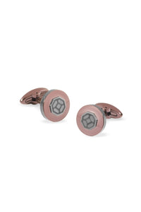 Il Signore Cufflinks, Purple & Gun Metal PVD