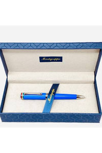 Italia Azzurro - Rollerball with Palladium Plating