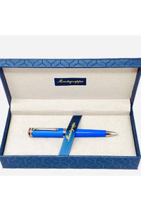 Italia Ballpoint Pen, Palladium pl. & Blue