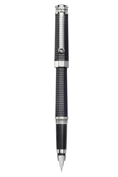 NeroUno Linea Fountain Pen, Gun Metal