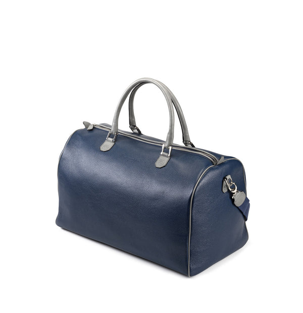 Soft Travel Bag - Blue & Grey