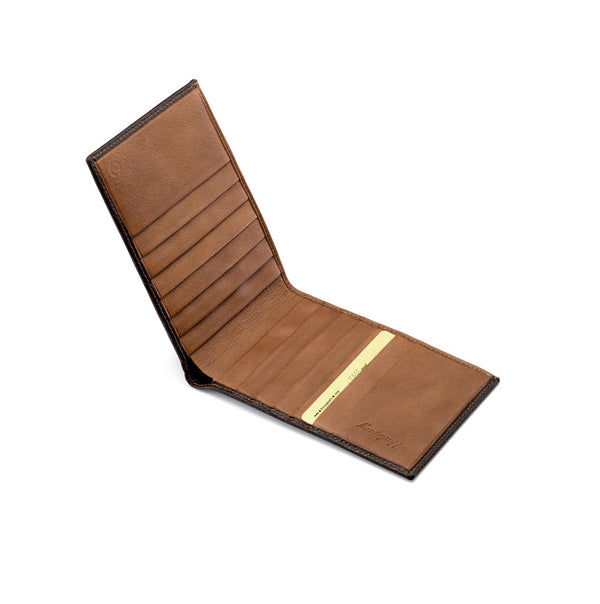 Wallet 14 CC - Brown & Caramel