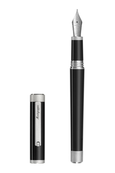 Zero Fountain Pen, Palladium pl., Steel Nib