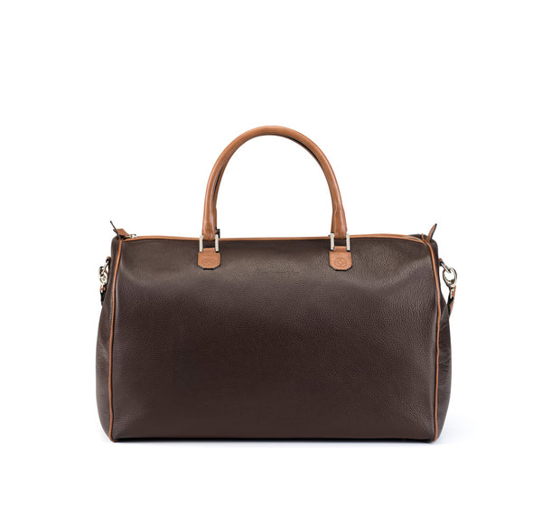 Soft Travel Bag - Brown & Caramel